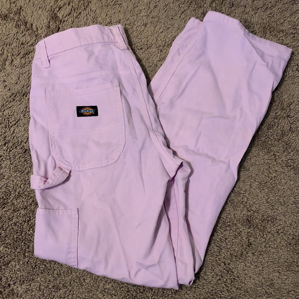 Pink Dickies Carpenter Pants